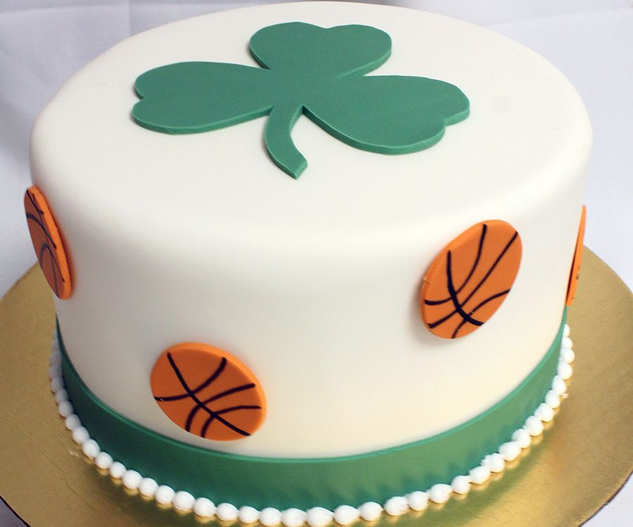Boston Celtics Groom Cake